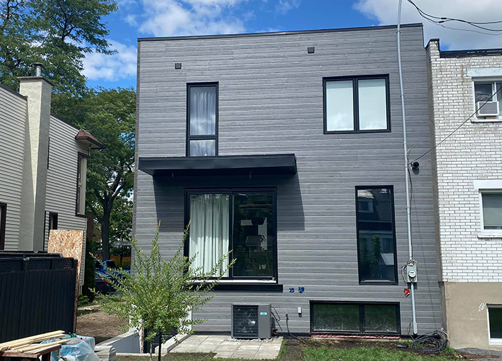 Revêtement soffite gouttières Rive-Sud