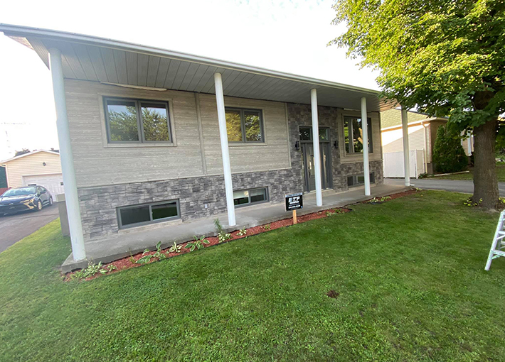 Revêtement soffite gouttières Rive-Sud